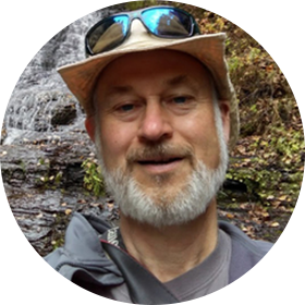 Headshot of Mr. Gene Kent, MSc. Retired geologist and former coordinator of youth programming with Lakehead Region Conservation Authority and TBFN club Outreach coordinator.